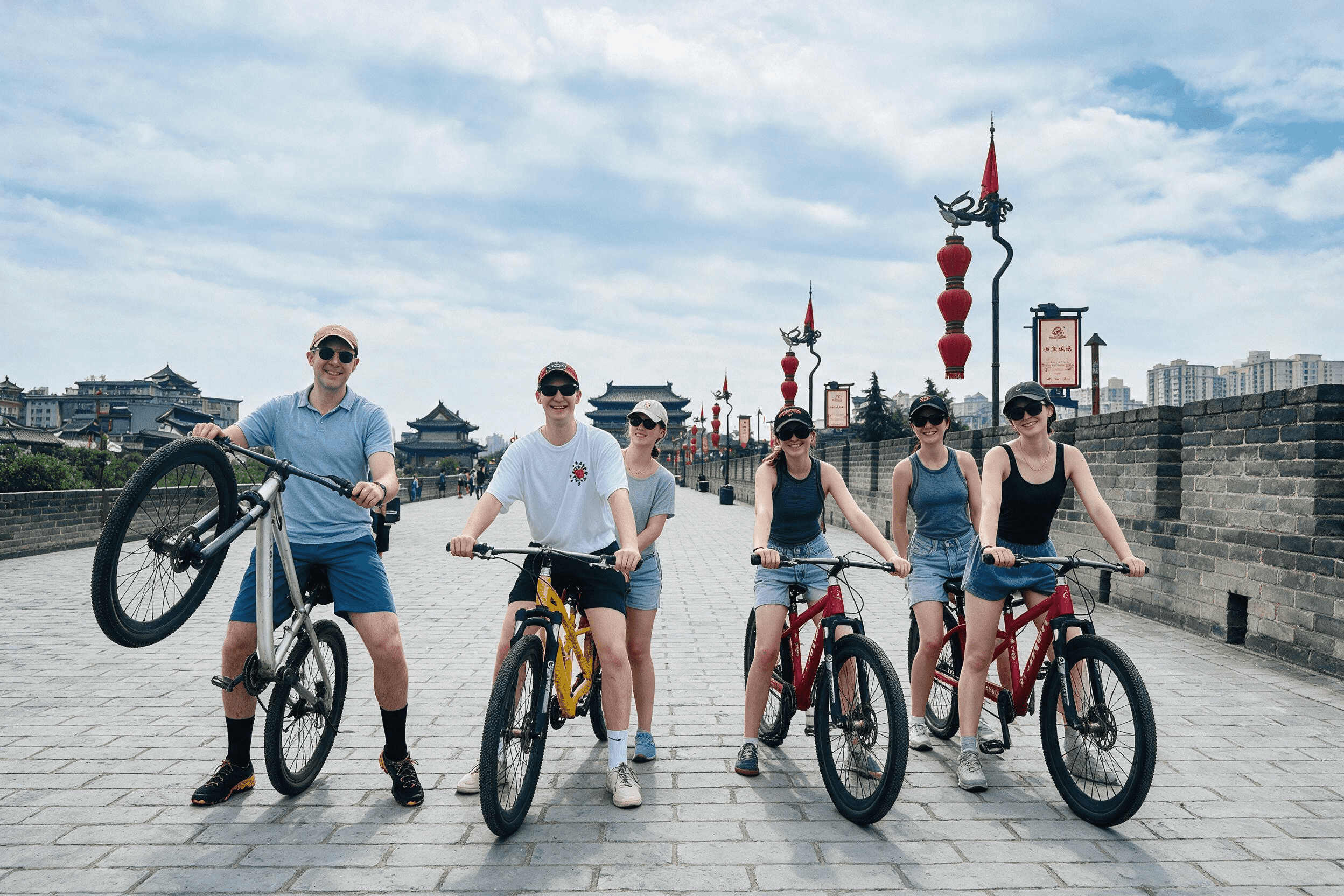 Cycle on Ancient Walls