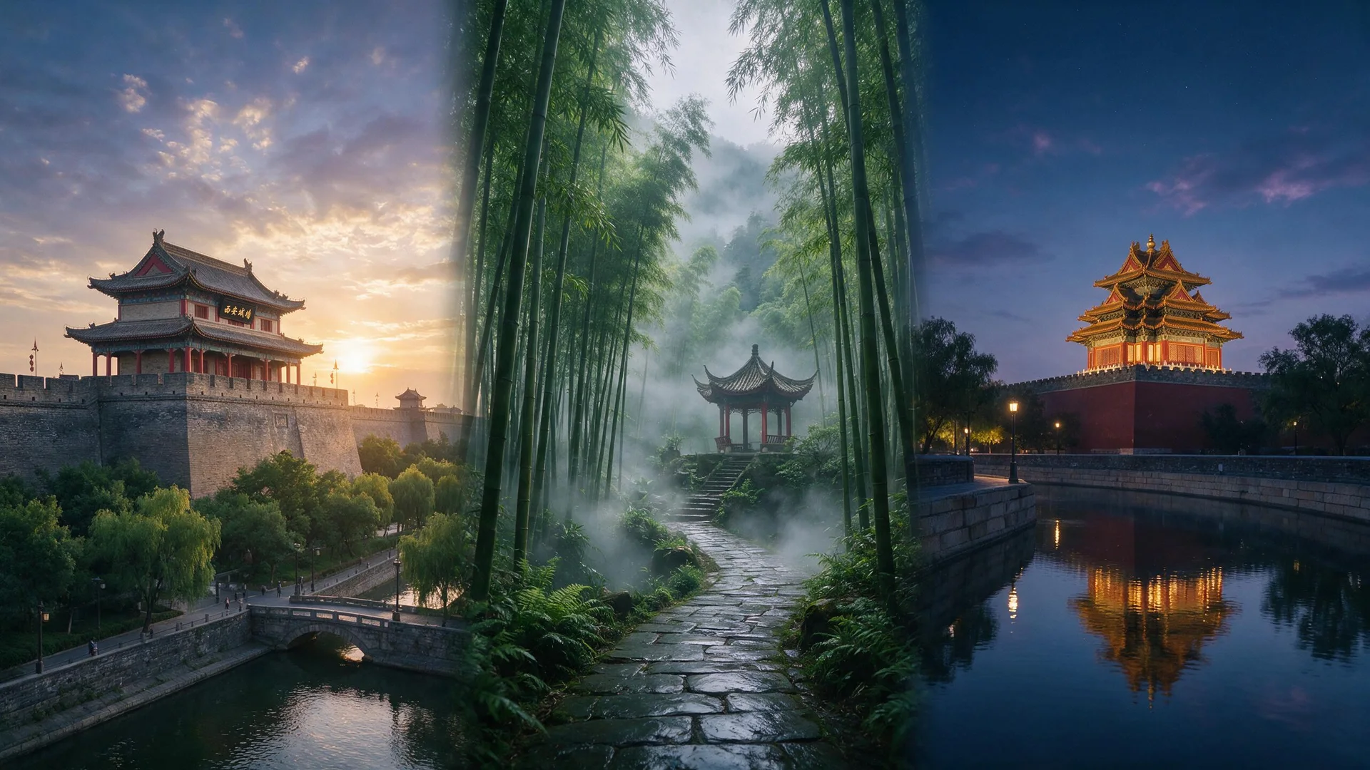 A panoramic view of China
